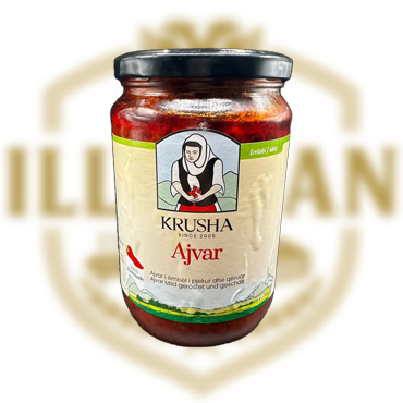 Hausgemachter Ajvar aus Krusha 580g mild