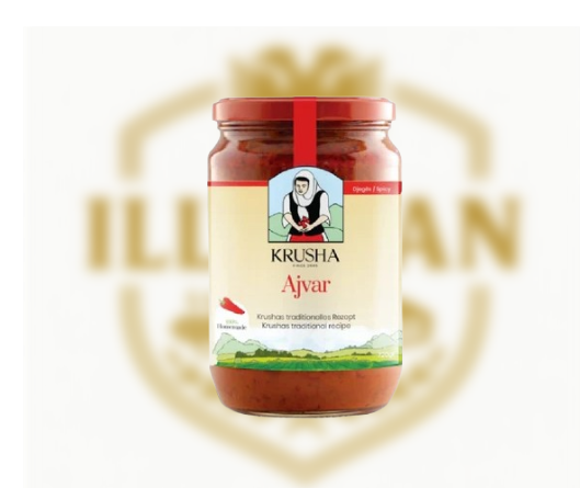 Krusha Ajvar Scharf 580gr