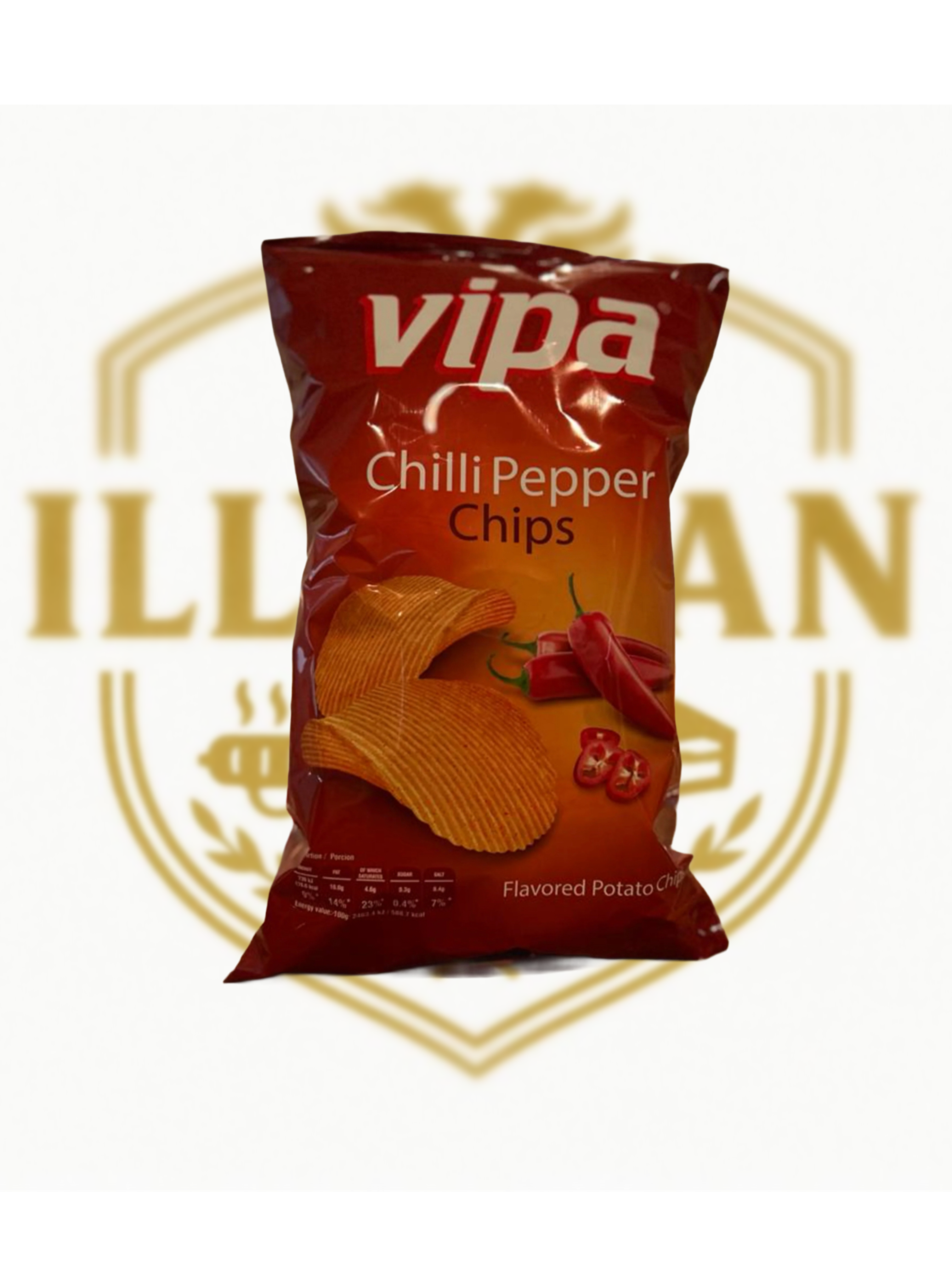 Vipa Chilli Pepper Chips 130gr