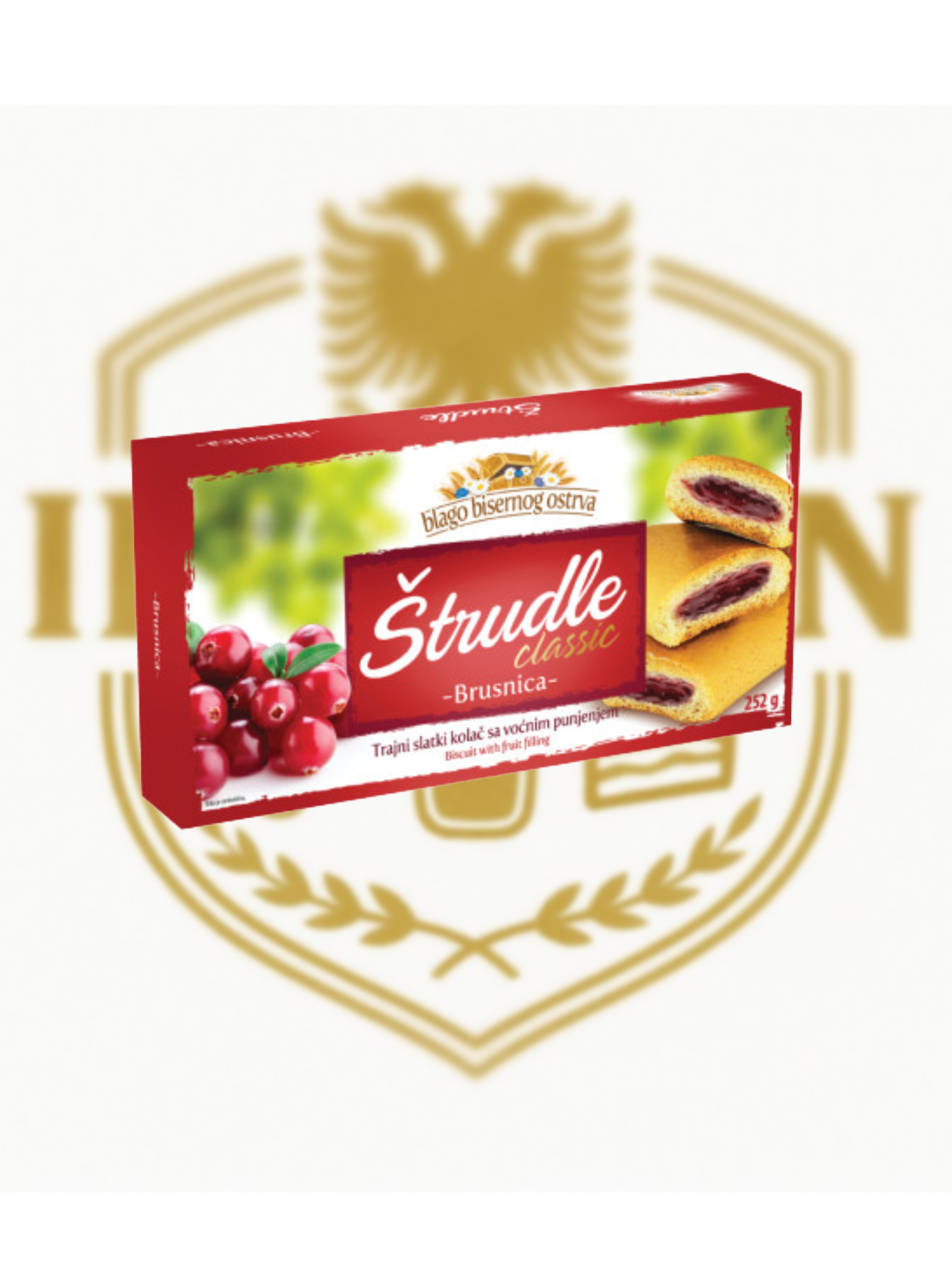 Strudle Preiselbeeren 252gr