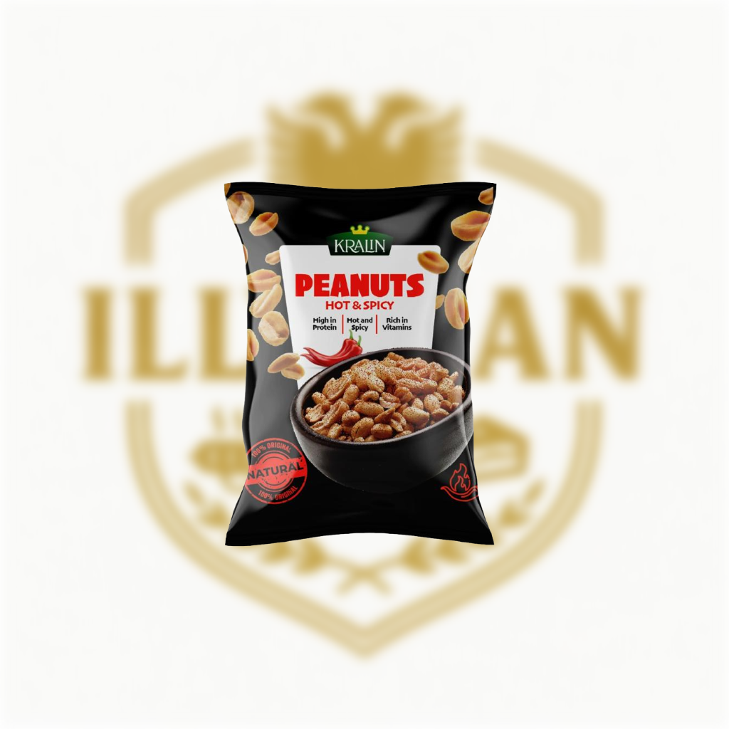 Kralin Erdnüsse Hot&Spicy 45gr