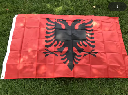 Albanische Flagge 90x150