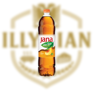 Jana Eistee Pfirsich Geschmack 1.5L